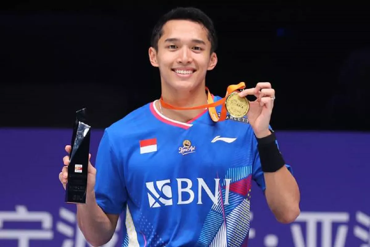 Jonatan Christie Resmi Duduki Peringkat Satu Dunia BWF, Ungguli Christo Popov Tipis