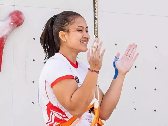 Aksi Dramatis Desak Made Rita Rebut Medali Emas Panjat Tebing Speed Putri Asian Games 2026
