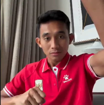 Viral! Bek Timnas Rizki Ridho Tiru Joget Prabowo Usai Juara FIFA ASEAN Cup 2026