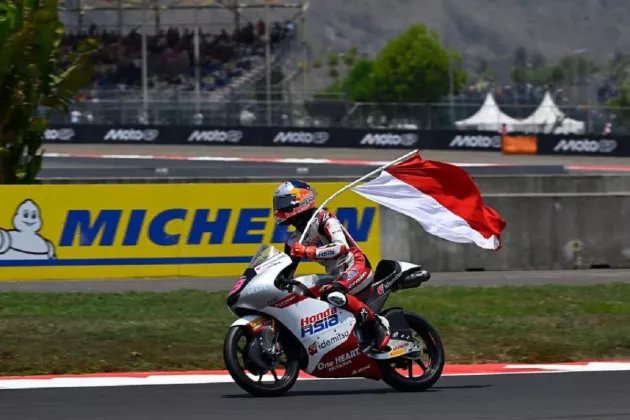 Respons Veda Ega Usai Balapan Moto3 Australia 2026 Dibatalkan Akibat Cuaca Buruk