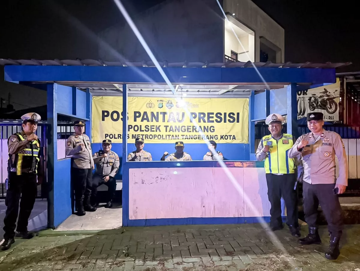 Warga Tangerang Bisa Tidur Nyenyak, Polisi Dirikan 22 Pos Pantau Tindak Geng Motor dan Pelaku Tawuran