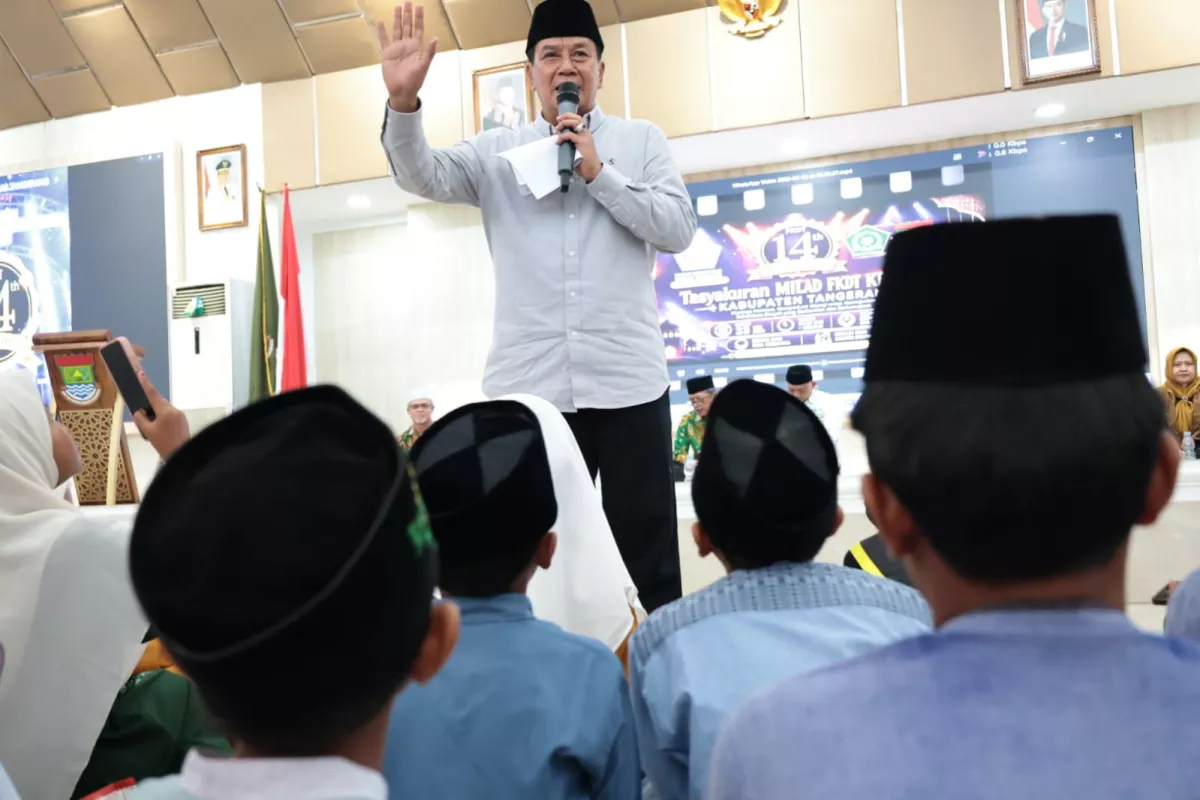 Milad Ke-14 FKDT, Bupati Tangerang Ingatkan Dampak Negatif Pesatnya Teknologi Informasi