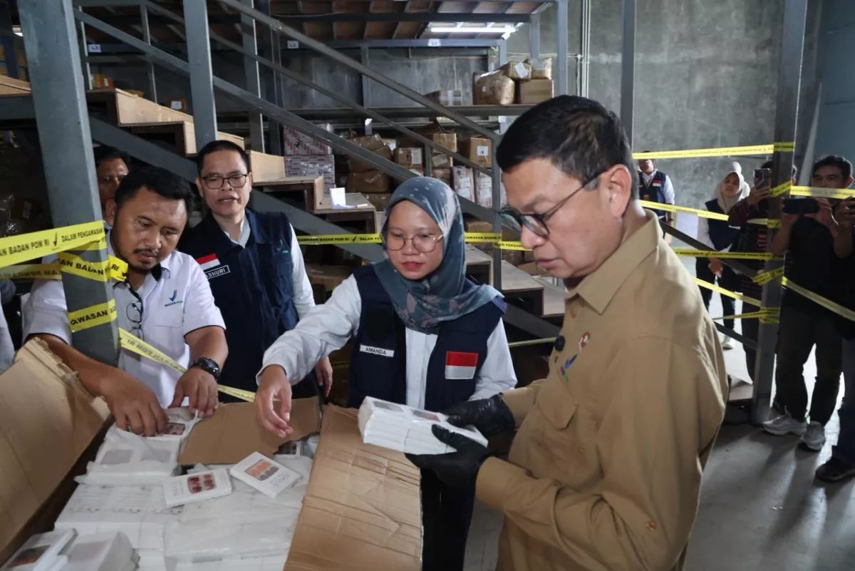 BPOM Bongkar Gudang Kosmetik Ilegal Senilai Rp 27,6 Miliar di Tangerang