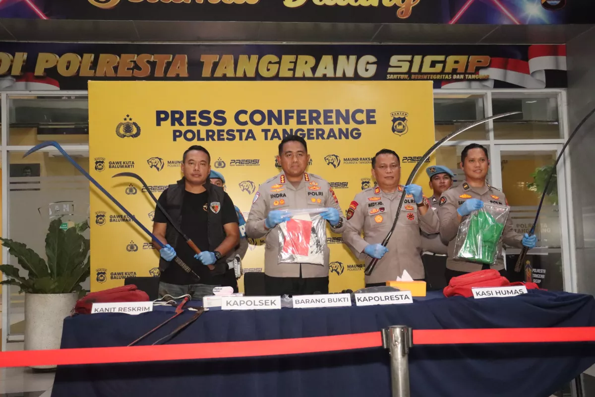 Polisi Ungkap Kasus Tawuran yang Tewaskan Satu Pelajar di Sindang Jaya