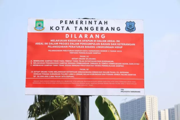 Pemkot Tangerang Segel TPS Ilegal di Pinang, Pengelola Diperiksa Satpol PP 