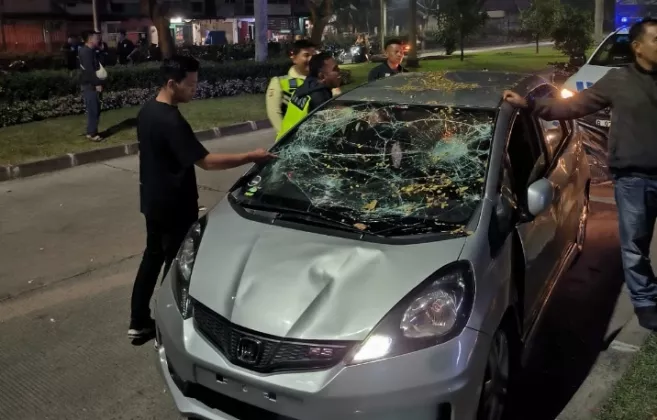 Polsek Cikupa Selidiki Dugaan Pengrusakan Kendaraan