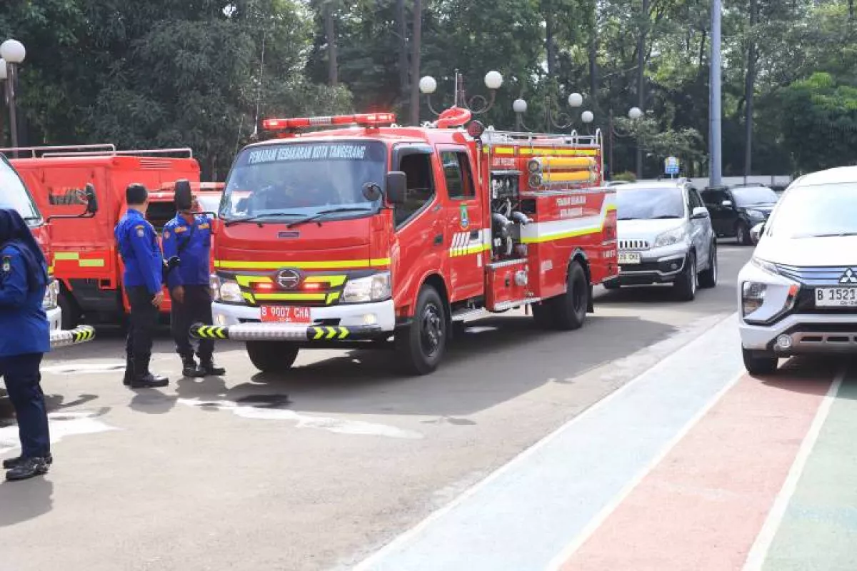 Kebakaran TPA Jatiwaringin, BPBD Kota Tangerang Tunggu Koordinasi Bantuan
