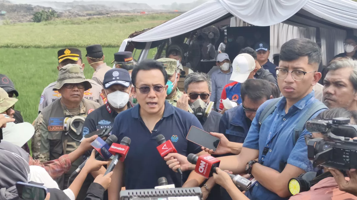 Wamen LH Pastikan Kebakaran TPA Jatiwaringin Tak Ganggu Proyek Energi Sampah