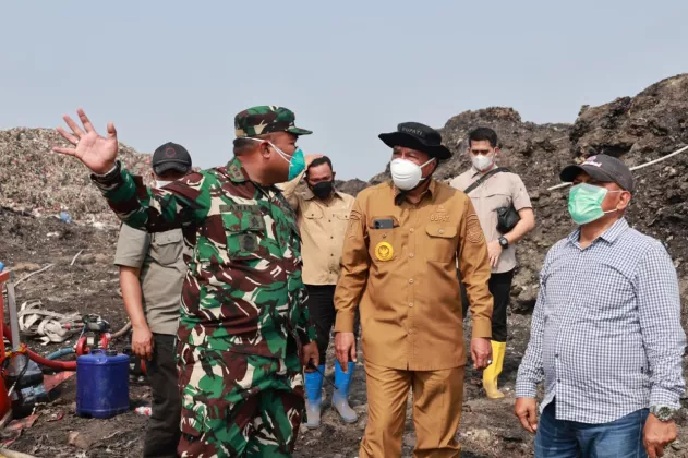 Kebakaran TPA Jatiwaringin Terkendali, Titik Api dari 15 Hektar Menyusut Sisa 5 Hektar