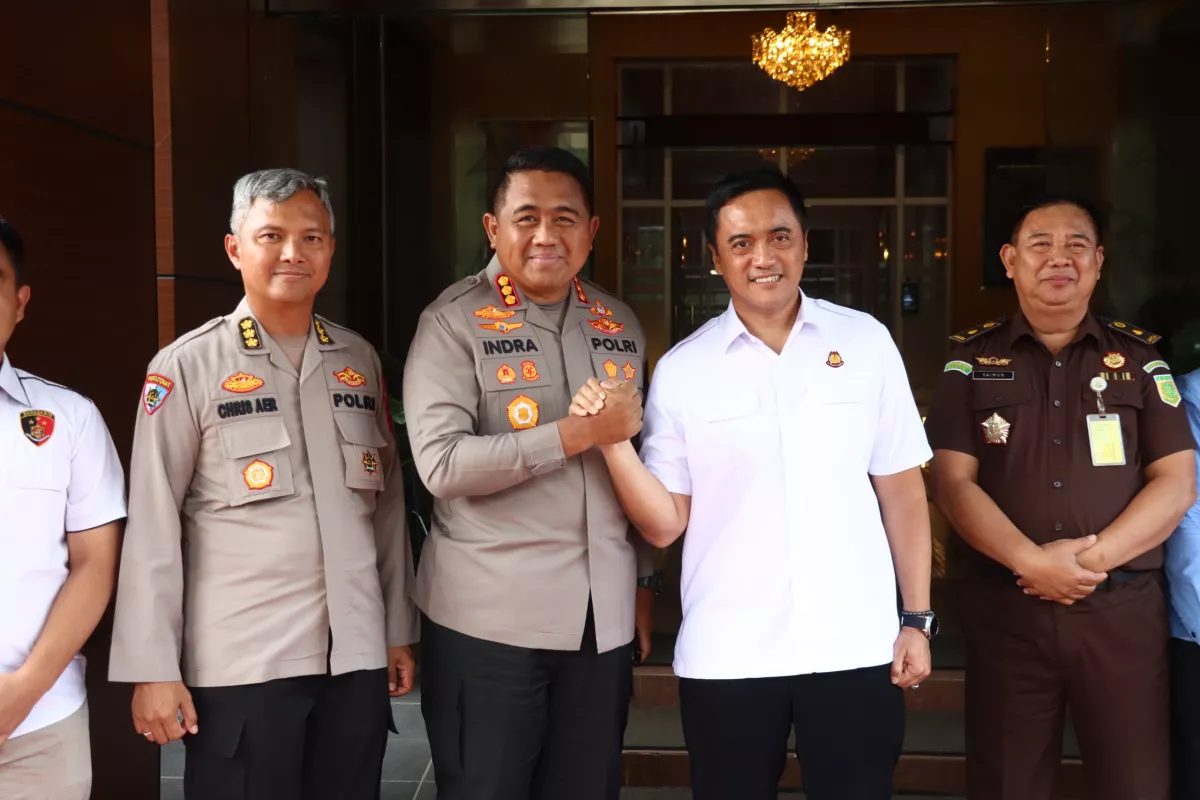 Kapolresta Tangerang Kunjungi Kajari Kabupaten Tangerang, Bahas Soal Ini