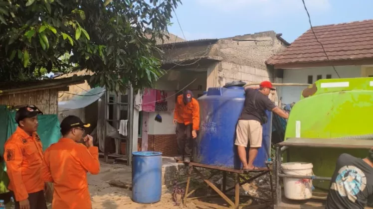 Kekeringan Meluas di Setu Tangsel, 35 Keluarga Terdampak Krisis Air Bersih