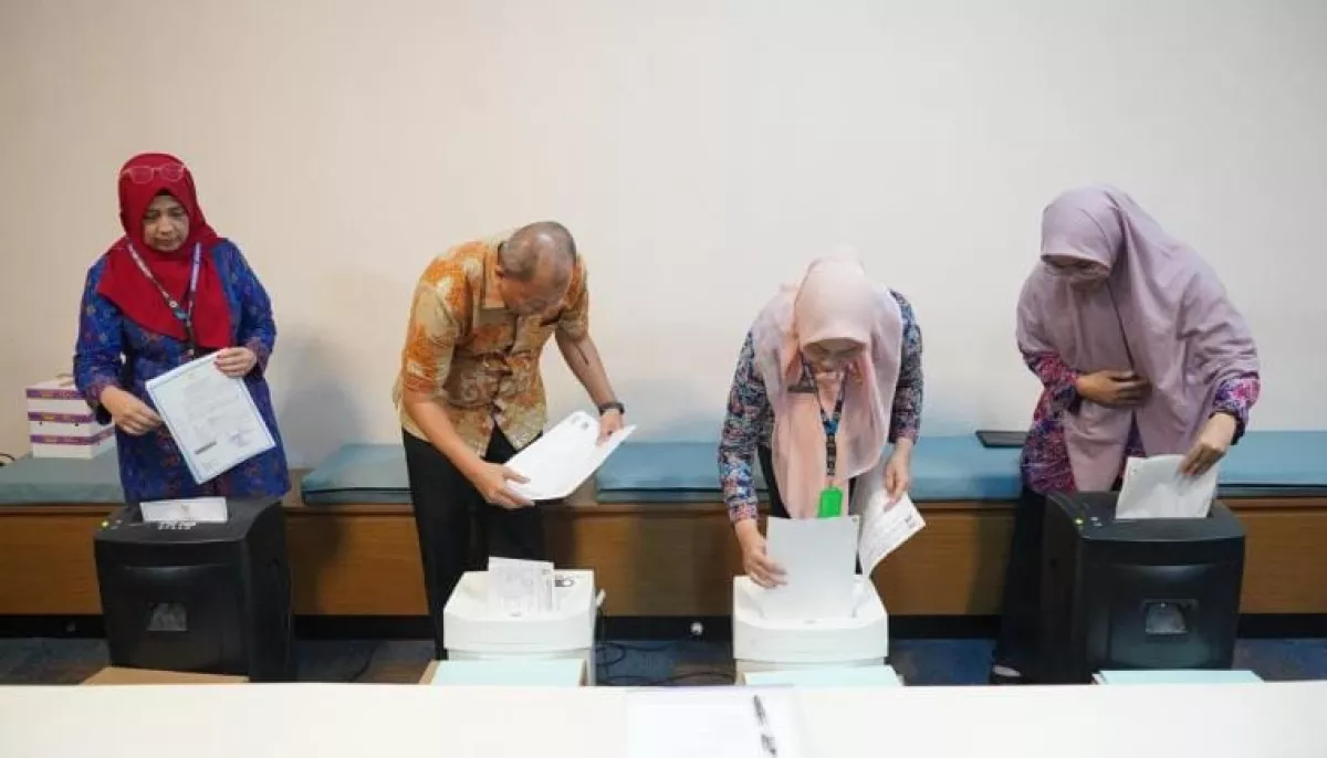 BPKAD Kabupaten Tangerang Musnahkan Arsip Habis Masa Retensi