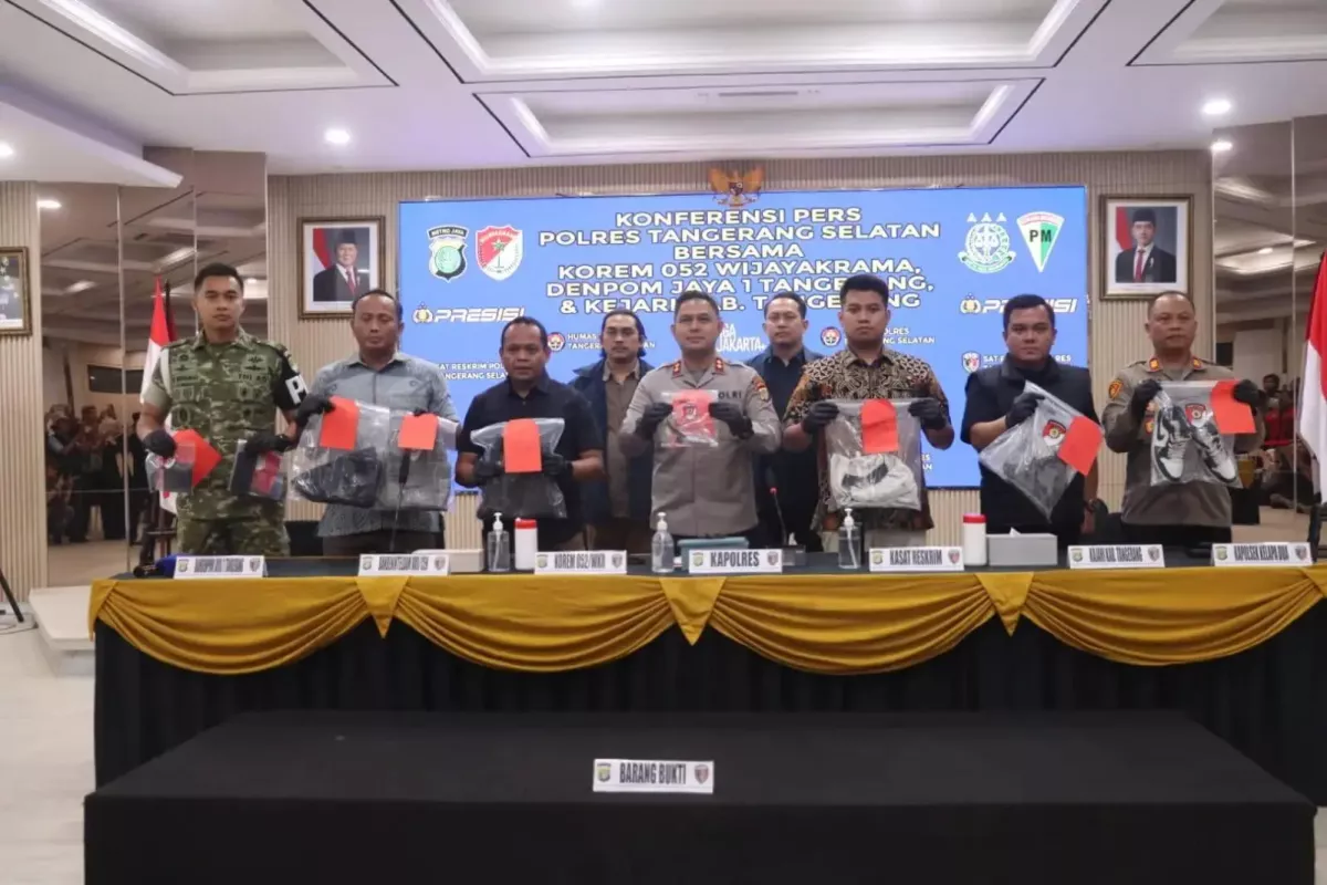 Kasus Penusukan Anggota TNI di Tangerang, 4 Orang Jadi Tersangka