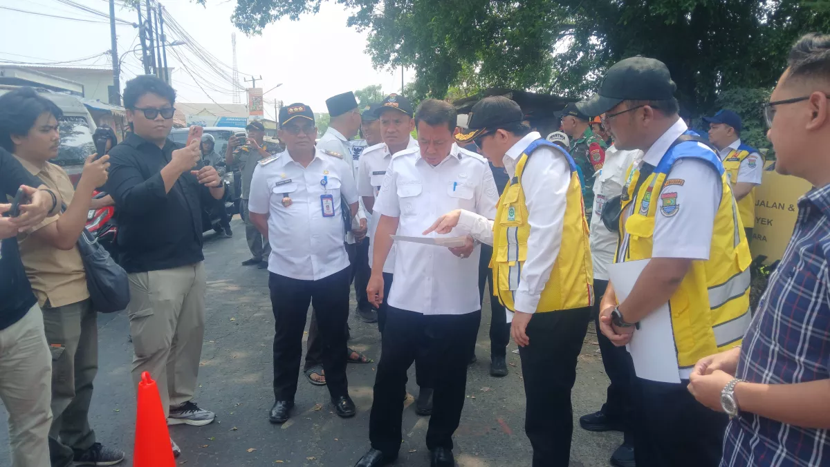 Infrastruktur Jalan di Kawasan Utara Tangerang Mulai Diperbaiki dan Direkonstruksi 
