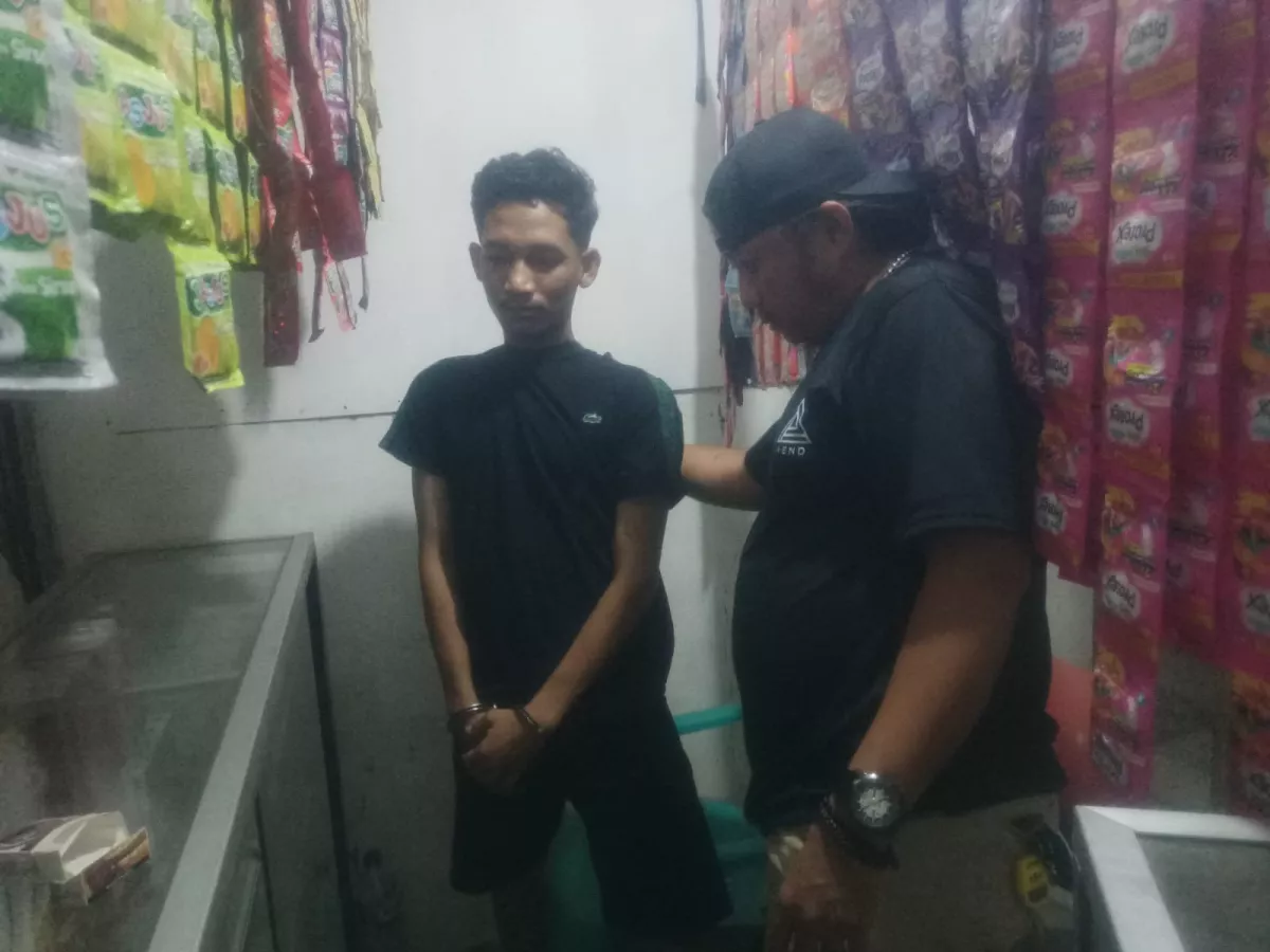 Polsek Cisoka Tangkap Pemuda Pemilik Ratusan Butir Obat Keras di Stasiun Tigaraksa