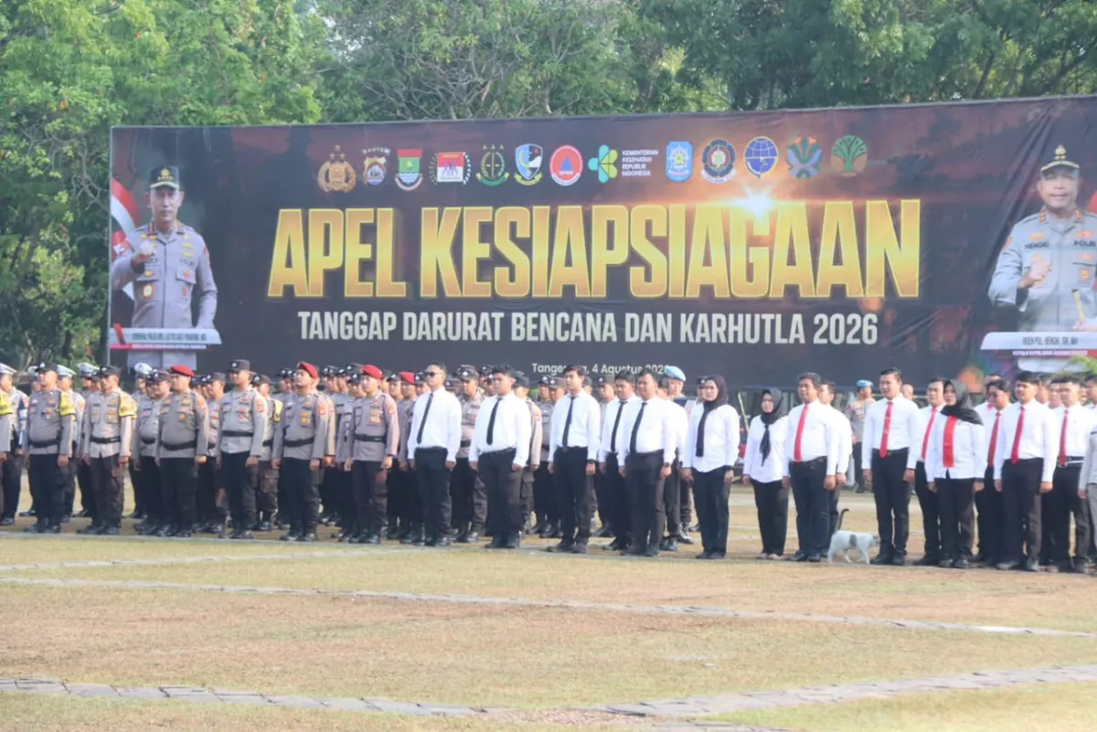 Antisipasi Kebakaran Lahan, Kapolresta Tangerang Dorong Penegakan Hukum Tegas
