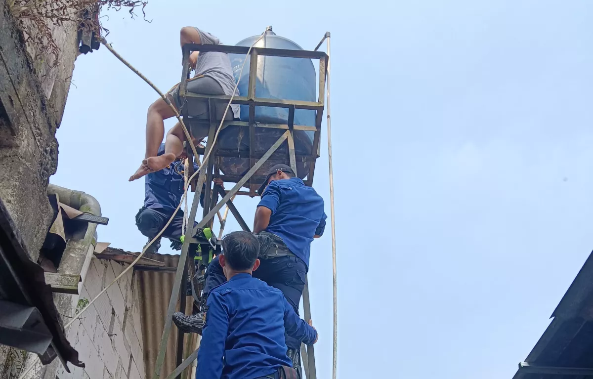 Jangan Sampai Terjadi pada Anda! Niat Bersihkan Toren Air, Mahasiswa Ini Malah Alami Insiden Mengerikan