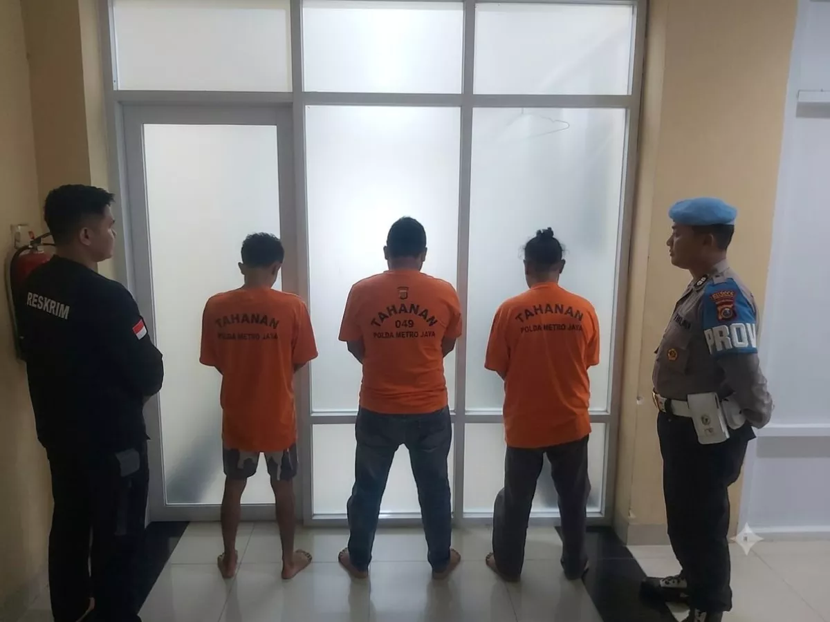 Tiga Orang Matel Pelaku Pemerasan Santri di Tangerang Diringkus Polisi