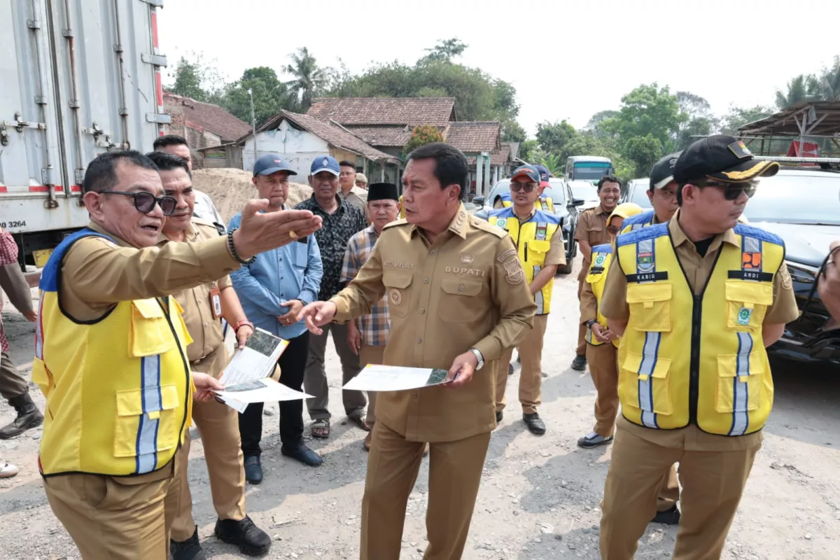 Pemkab Tangerang Gelontorkan Rp12,1 Miliar Perbaiki Jalan Cangkudu–Cisoka