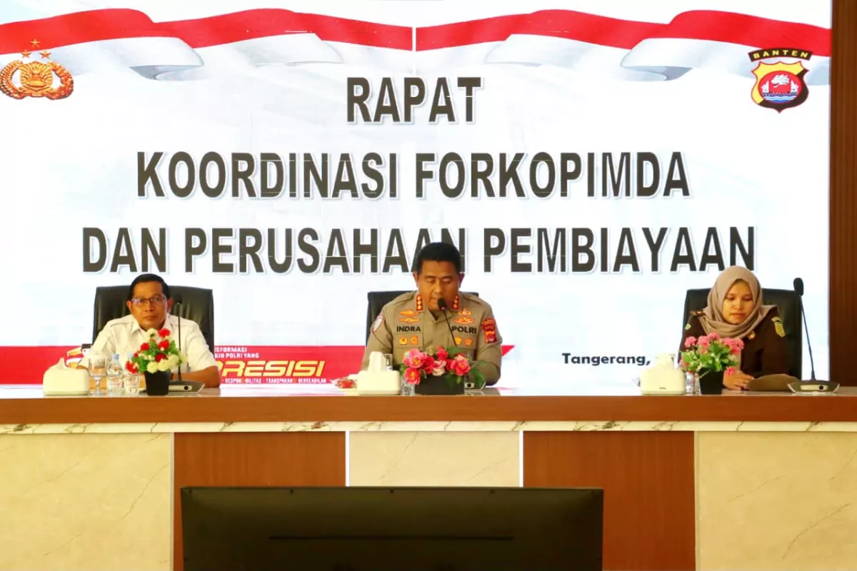 Polresta Tangerang Kumpulkan 23 Leasing, Tegaskan DC Dilarang Tarik Kendaraan di Jalan