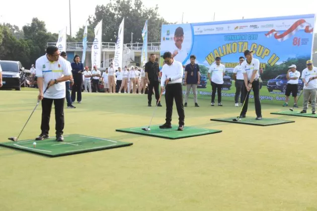Perebutkan Hadiah Miliaran Rupiah, 160 Pegolf Unjuk Gigi di Piala Wali Kota Tangerang 2026