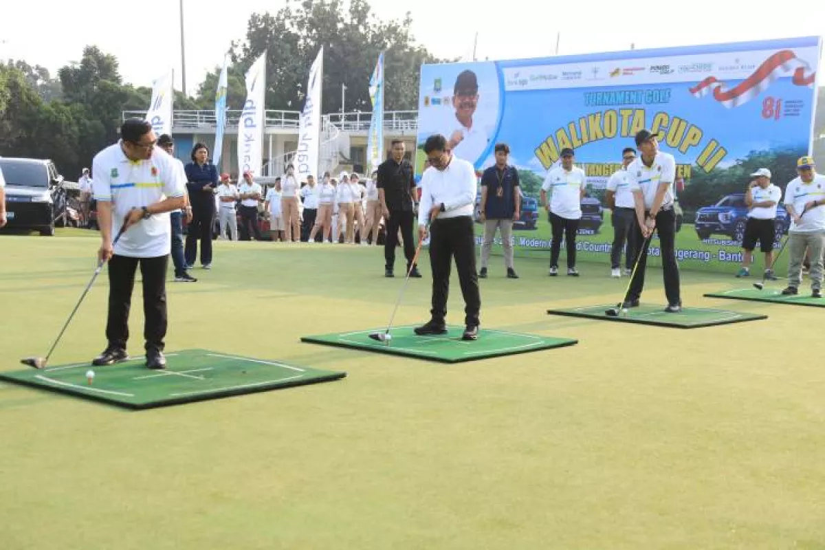Perebutkan Hadiah Miliaran Rupiah, 160 Pegolf Unjuk Gigi di Piala Wali Kota Tangerang 2026