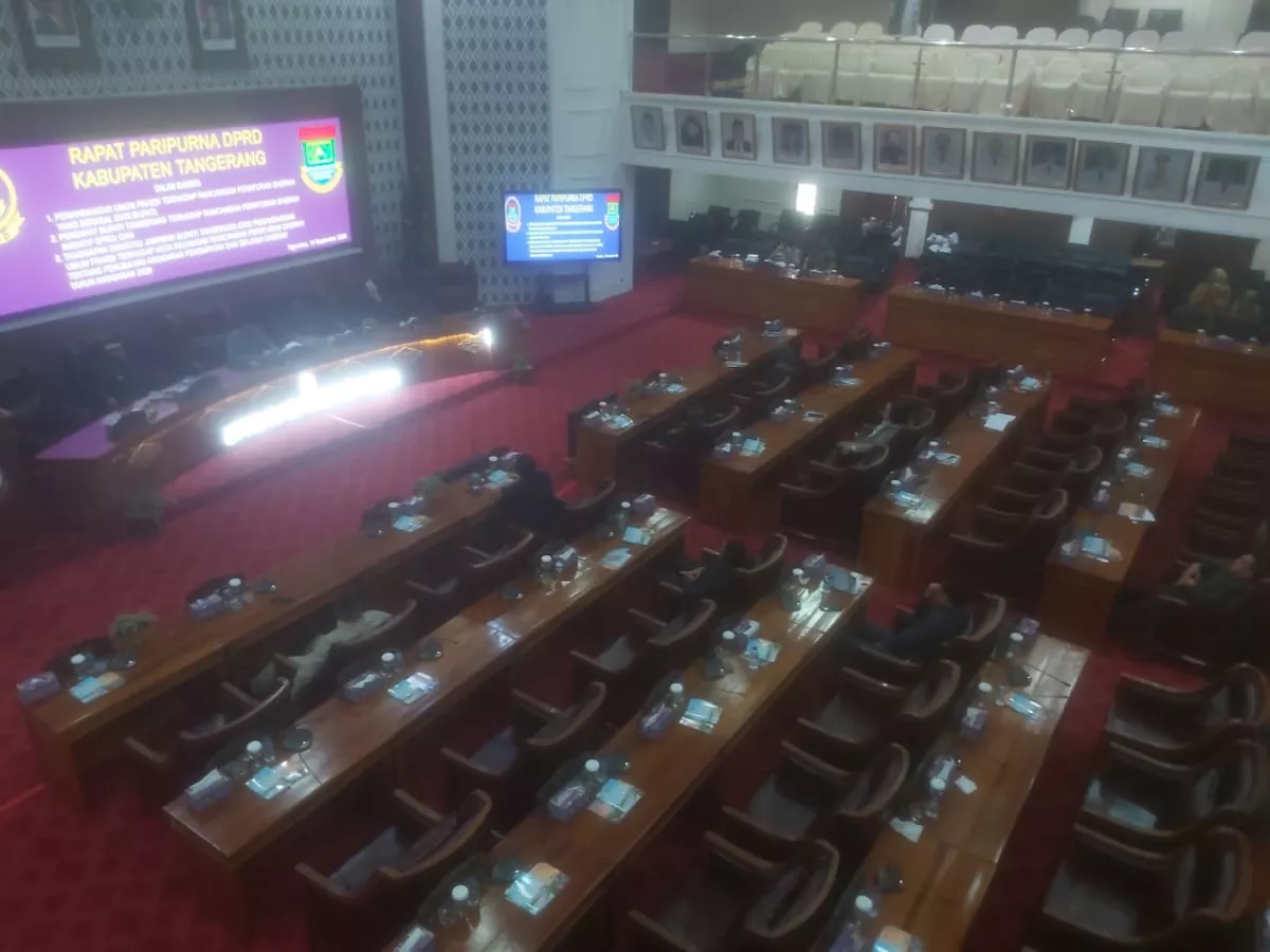 DPRD Kabupaten Tangerang Bahas Perubahan Lambang Daerah