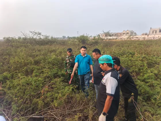 Warga Pasar Kemis Tangeang Digegerkan Penemuan Kerangka Manusia di Lahan Kosomg