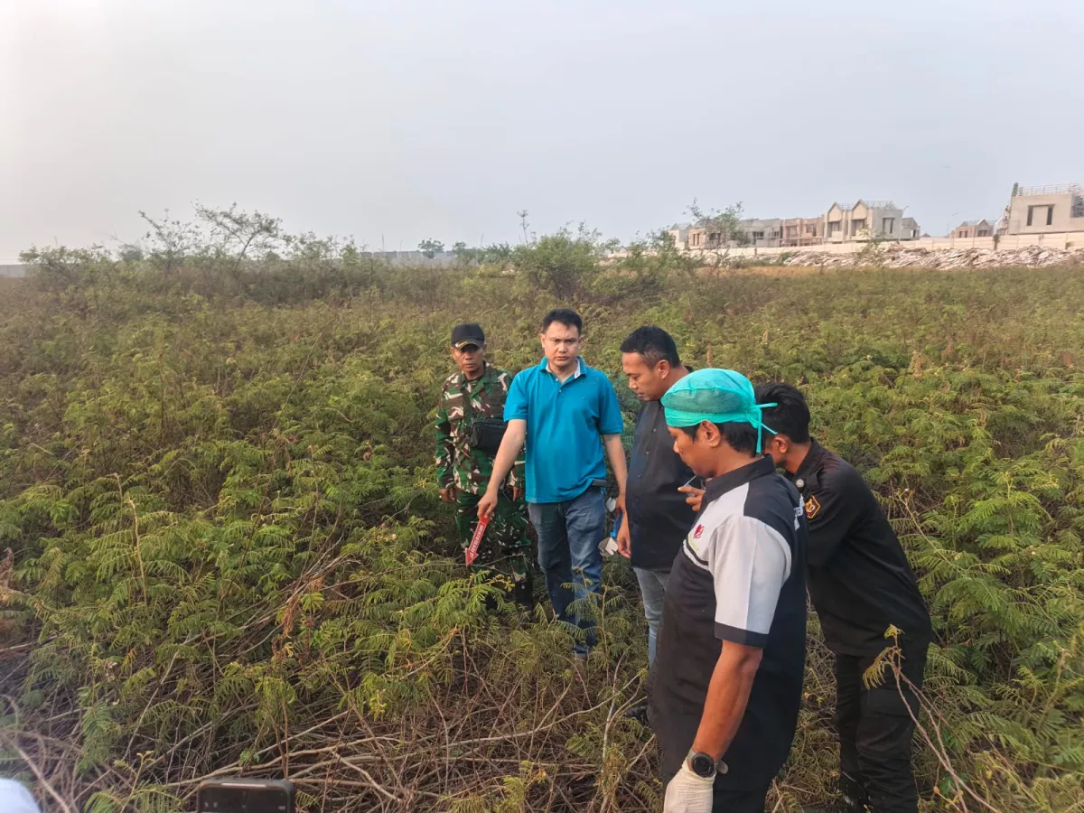 Warga Pasar Kemis Tangeang Digegerkan Penemuan Kerangka Manusia di Lahan Kosomg