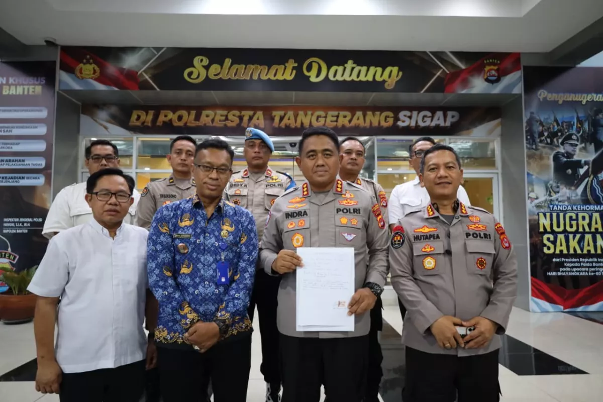 Polresta Tangerang Pastikan Situasi di Rajeg Aman Pasca Kesepakatan Damai Jemaat GKPI