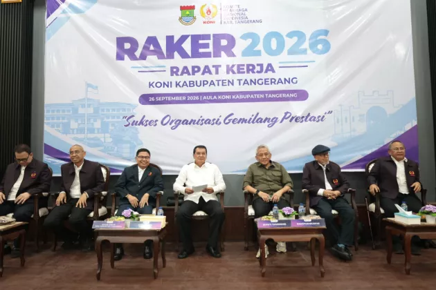 KONI Kabupaten Tangerang Tambah Dua Cabor Baru