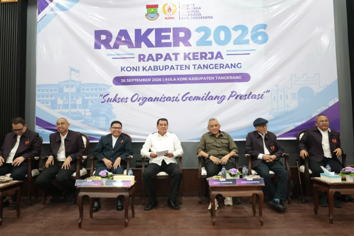 KONI Kabupaten Tangerang Tambah Dua Cabor Baru