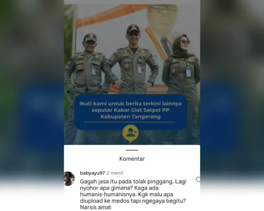 Gaya Bak Model hingga Pasang Lagu Hip-hop 'Explicit', Unggahan Satpol PP Kabupaten Tangerang Panen Kritik Pedas Warganet: "Narsis Amat!" 