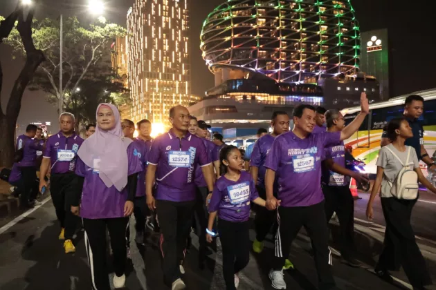 Berlari dan Berbagi, Gemilang KORPRI Night Run 2026 Kumpulkan Donasi Ratusan Juta untuk Korban Gempa NTT