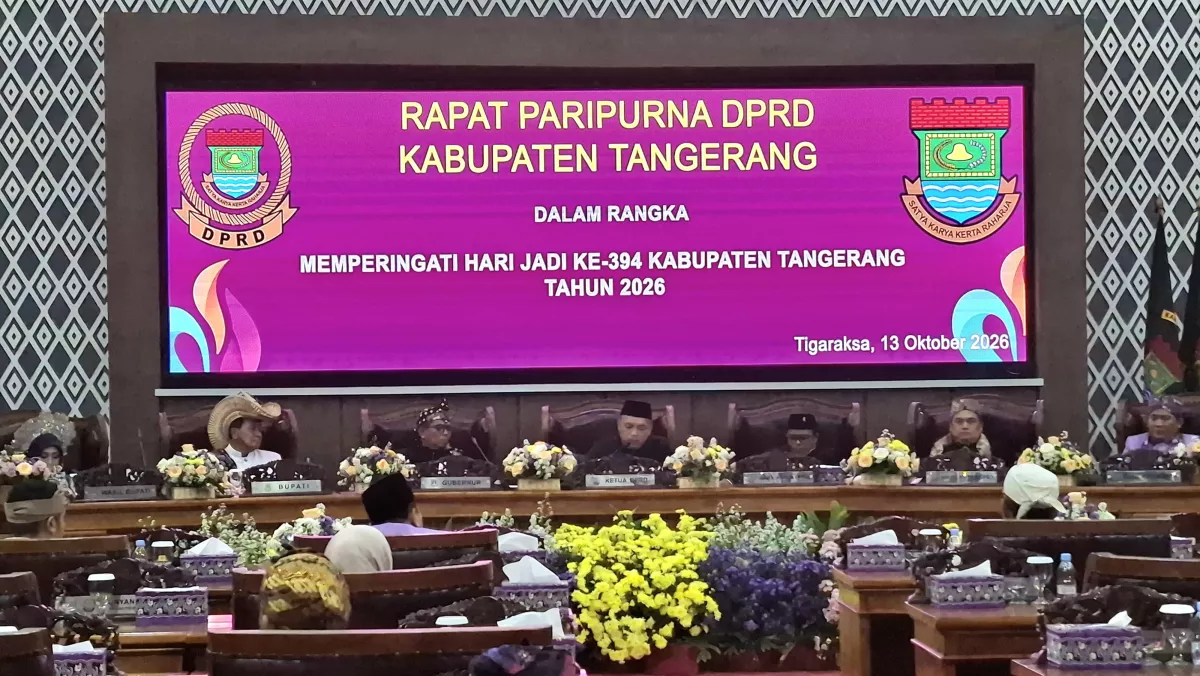 Sidang Paripurna HUT Kabupaten Tangerang: Investasi Tembus Rp 29 Triliun, 306.000 Tenaga Kerja Terserap