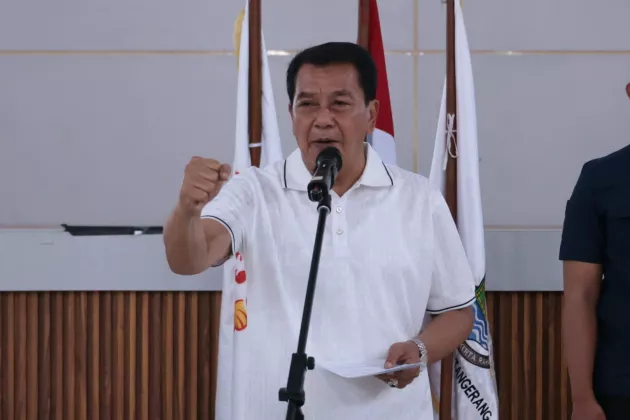 Kukuhkan Pengurus Cabor, Bupati Tangerang Targetkan Juara Umum Porprov Banten Di Tangsel