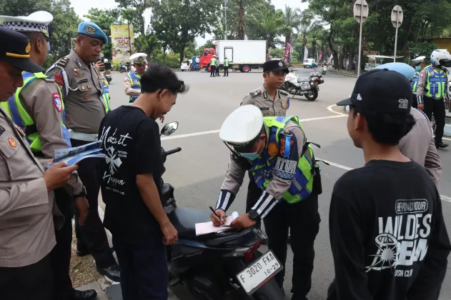 Hari Pertama Operasi Patuh Maung 2026 Polresta Tangerang, Berikut Pelanggaran yang Menjadi Sasaran