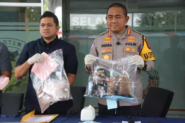 Polresta Tangerang Bongkar Tiga Lokasi Produksi Narkotika Sintetis