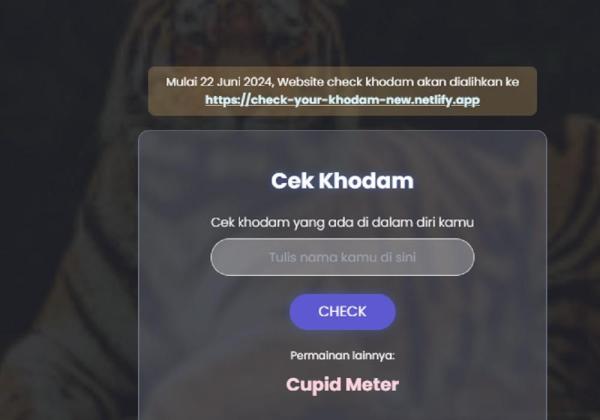 Link Cek Khodam yang Viral di TikTok, Begini Cara Mainnya