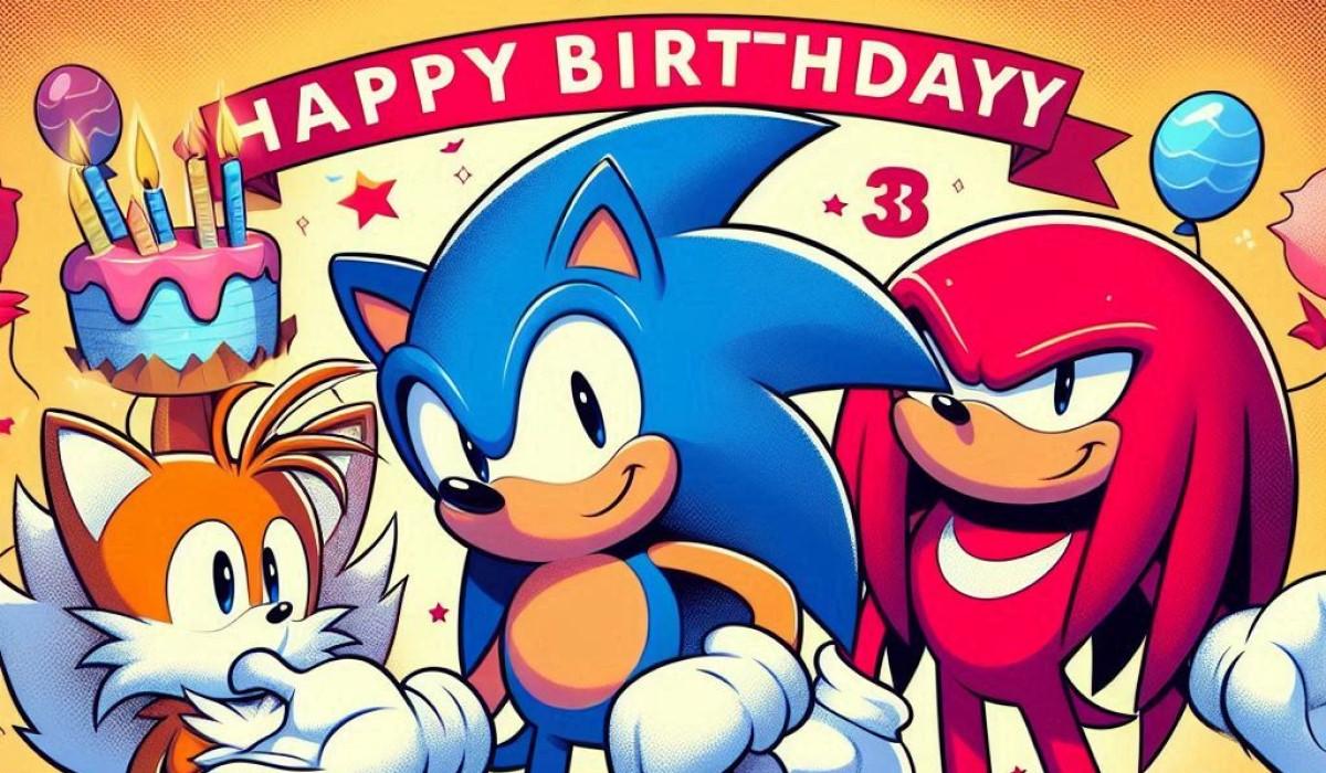Happy Birthday! Sonic The Hedgehog Hari Ini Berusia 33 Tahun!