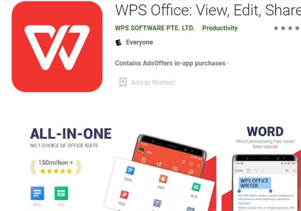 Download WPS Office MOD APK Terbaru, Fitur Premium Tidak Terkunci!