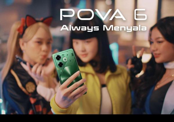 Tecno Pova 6: Smartphone Gaming Super Dingin dengan Baterai Tahan Lama, Harga Ramah di Kantong
