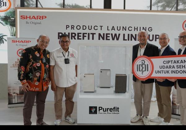 Sharp dan IDI Kampanyekan Udara Sehat dalam Ruangan Melalui Purefit Mini Series