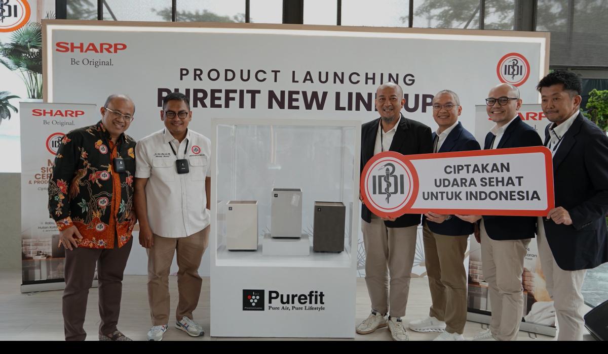 Sharp dan IDI Kampanyekan Udara Sehat dalam Ruangan Melalui Purefit Mini Series