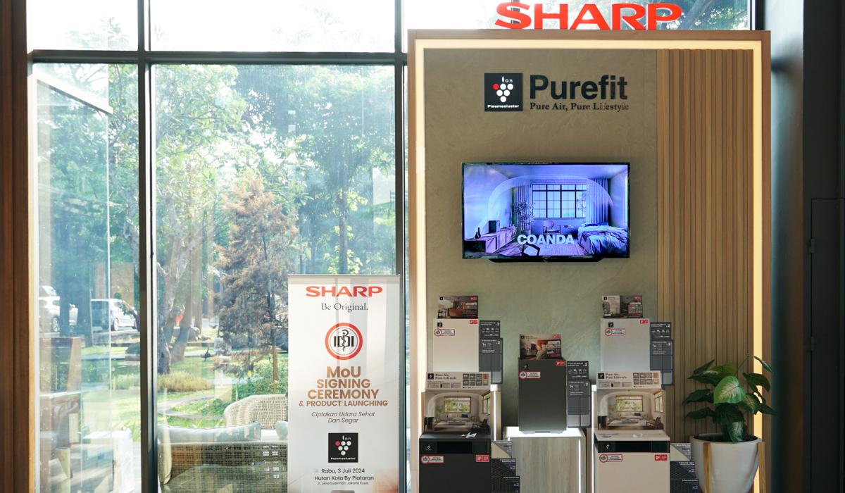 Sharp dan IDI Kampanyekan Udara Sehat dalam Ruangan Melalui Purefit Mini Series