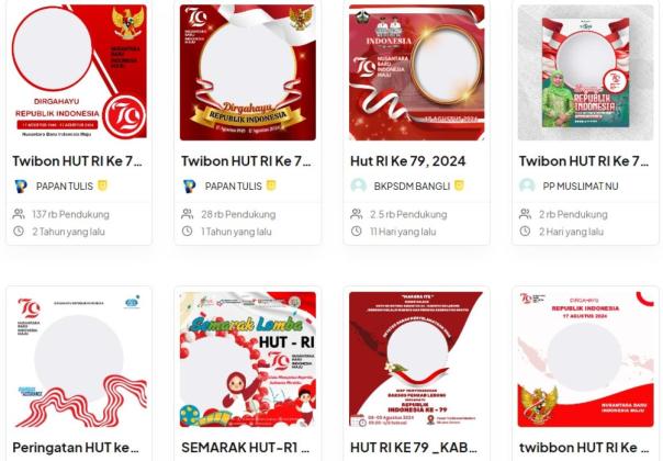Link Twibbon HUT RI ke 79: Cocok Buat di Medsos, GRATIS!