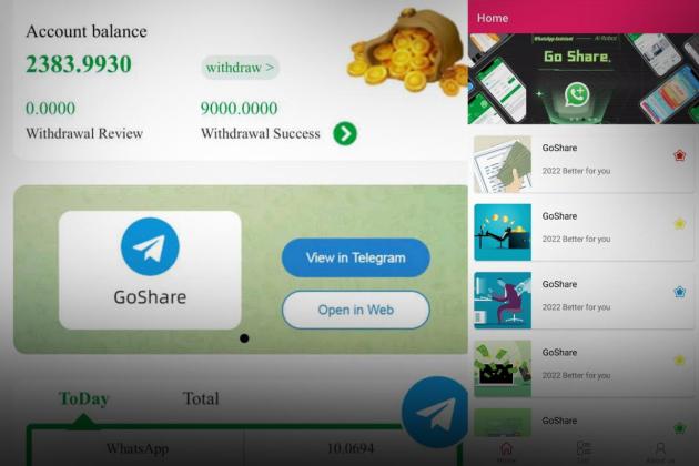 Go Share Penghasil Uang! Benarkah Bisa Dapat Rp1 Juta per Bulan?