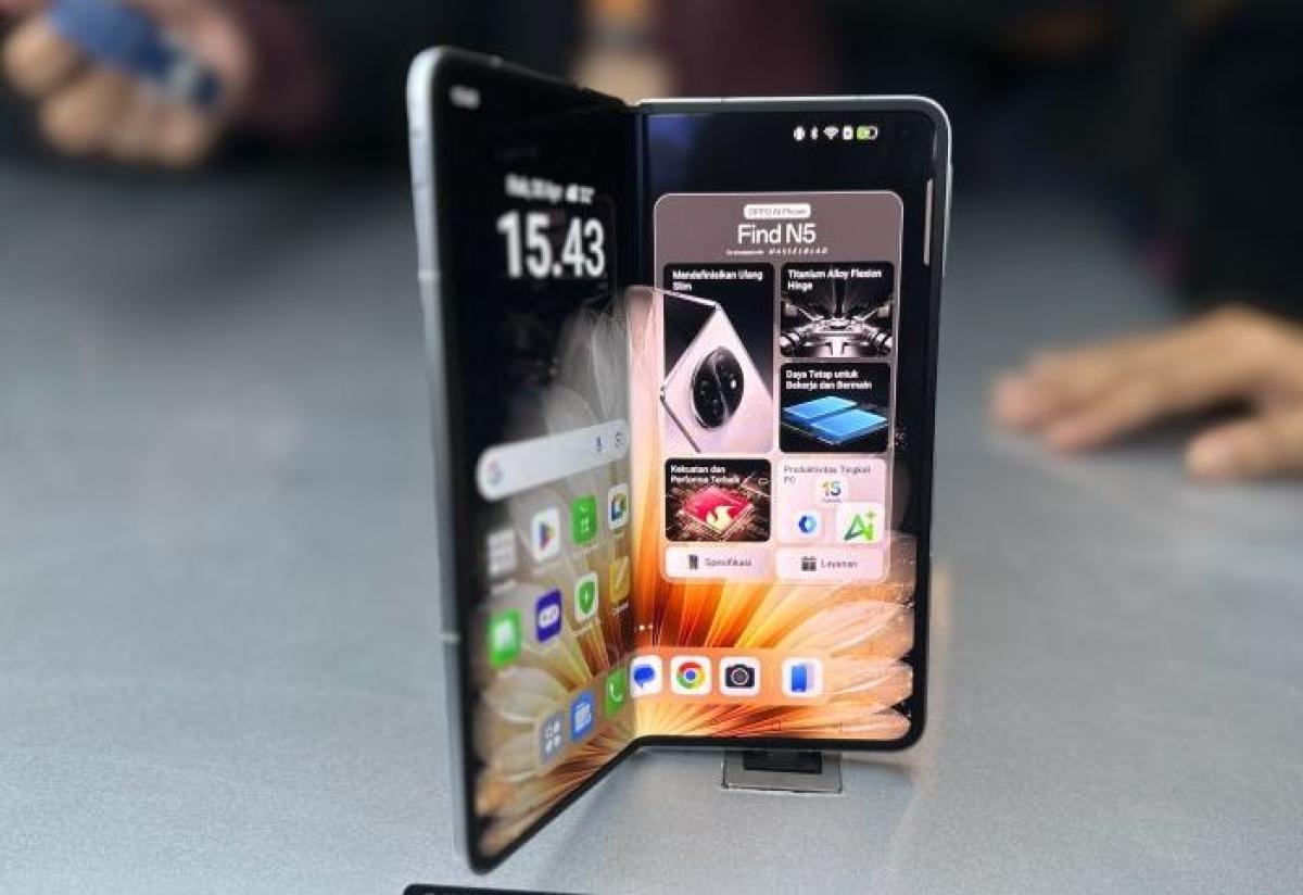 Spesifikasi Oppo Find N5, Smartphone Lipat Tipis dengan Segudang Keunggulan