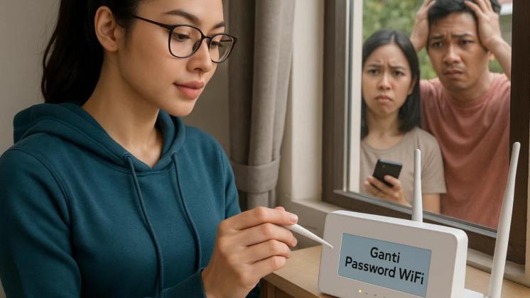 Cara Ganti Password WiFi Rumah biar Gak Kesedot si Tukang Numpang
