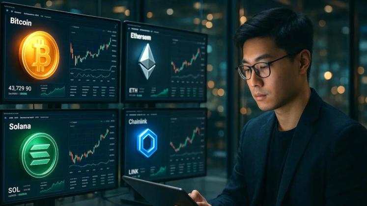 Crypto Market Update: Solana and Ethereum Outshine Bitcoin’s Decline